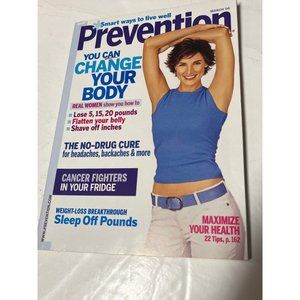 Prevention Magazine (August, 2006) Weight Loss Breakthrough, Sleep Off Pounds